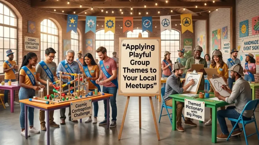 Applying Playful Group Themes to Your Local Meetups