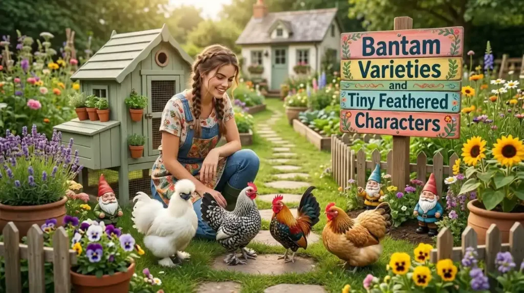 Bantam Varieties and Tiny Feathered Characters