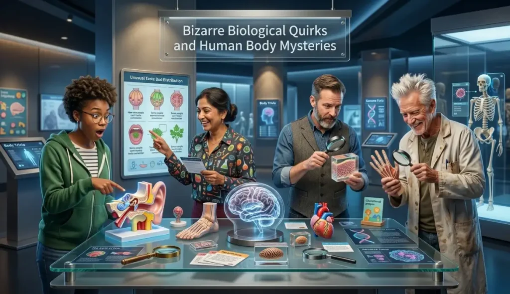 Bizarre Biological Quirks and Human Body Mysteries
