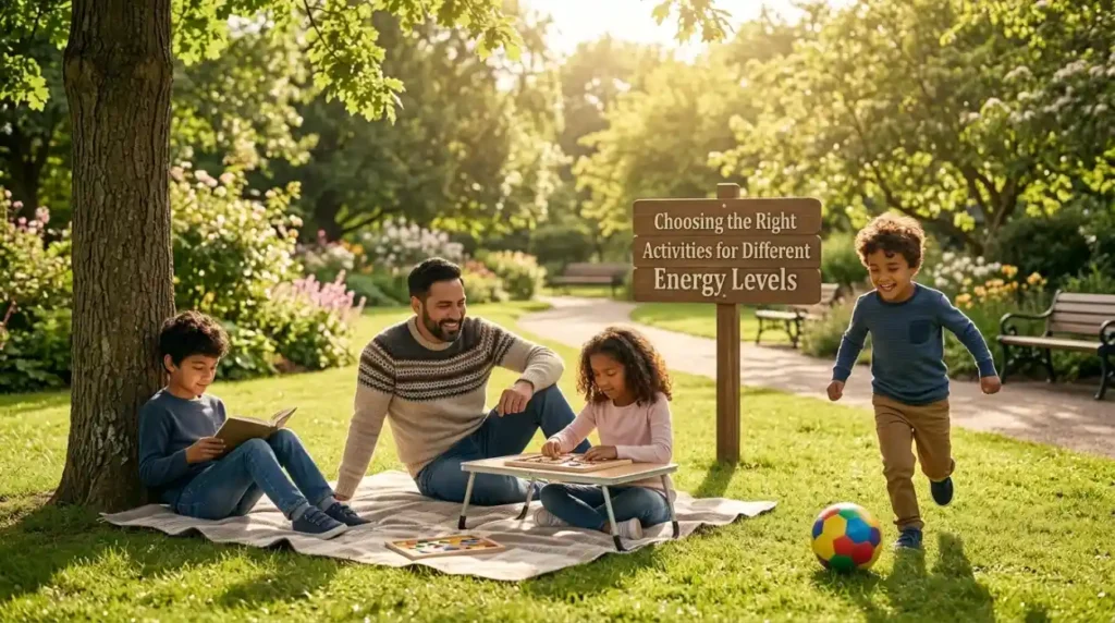Choosing the Right Activities for Different Energy Levels