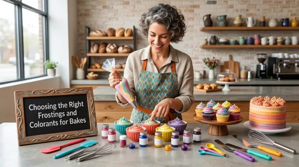 Choosing the Right Frostings and Colorants for Bakes