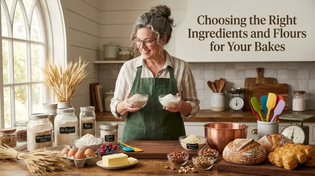 Choosing the Right Ingredients and Flours for Your Bakes