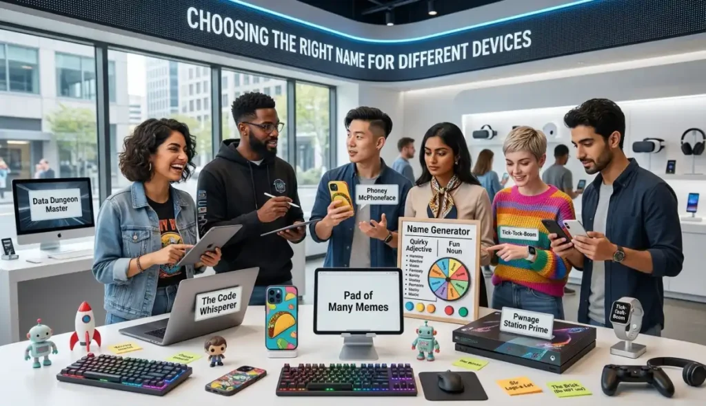 Choosing the Right Name for Different Devices