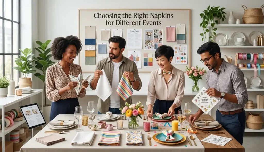 Choosing the Right Napkins for Different Events