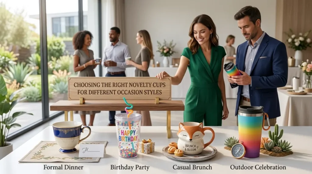 Choosing the Right Novelty Cups for Different Occasion Styles