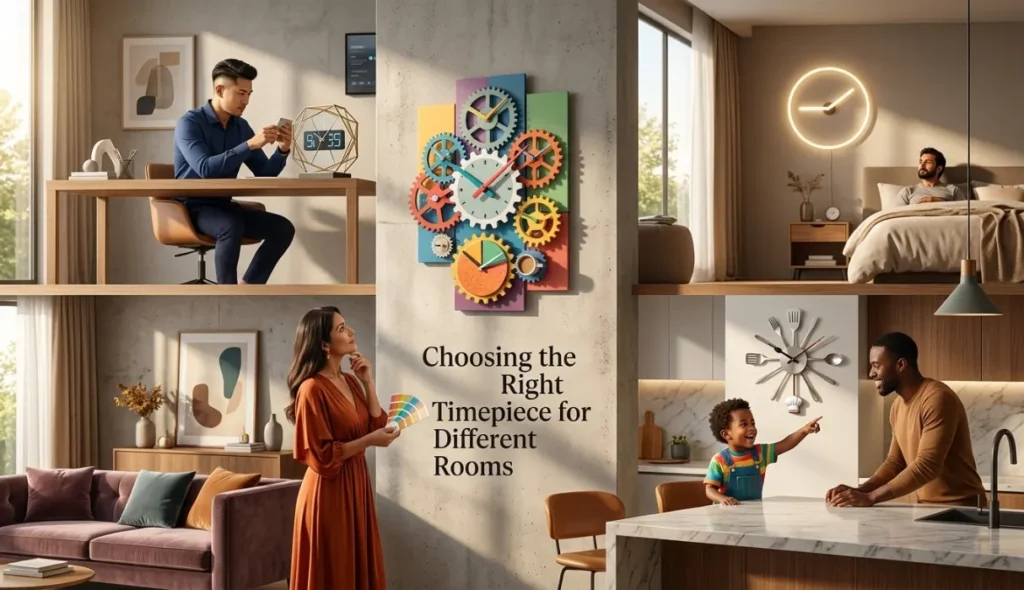 Choosing the Right Timepiece for Different Rooms