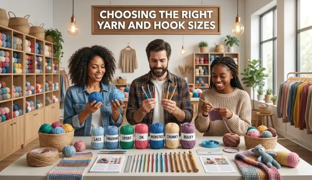 Choosing the Right Yarn and Hook Sizes