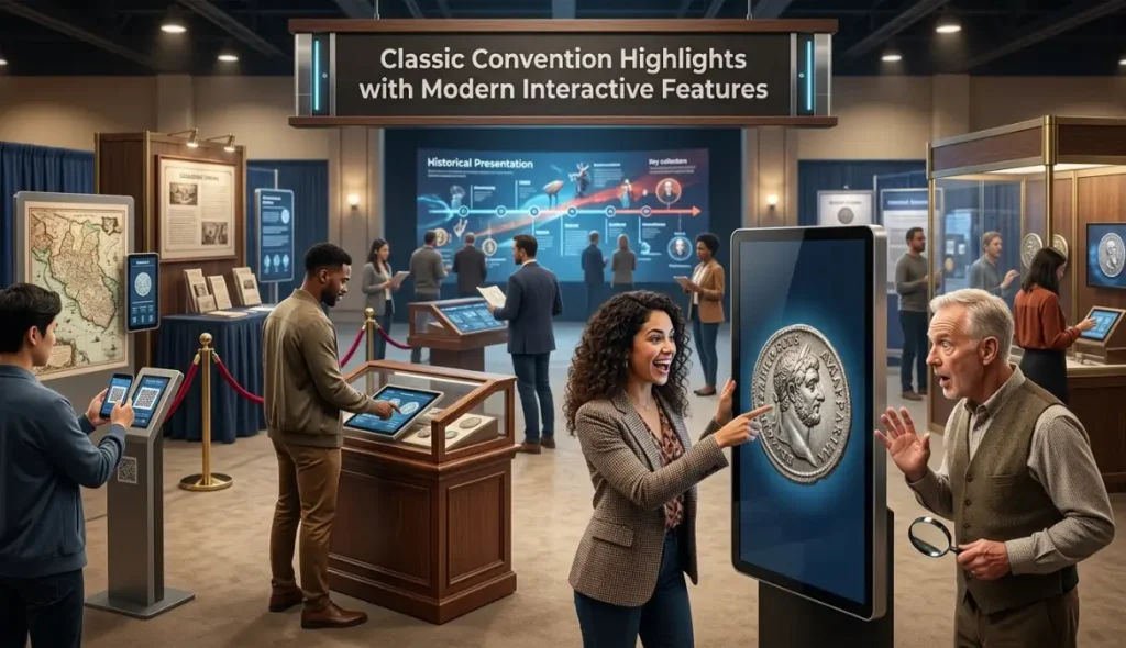 Classic Convention Highlights with Modern Interactive Features