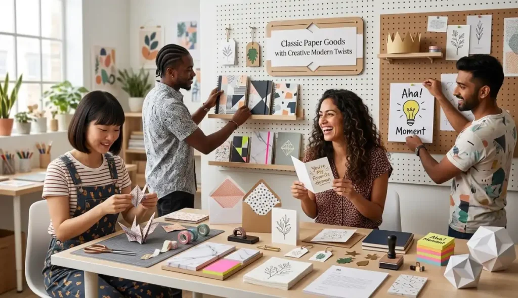 Classic Paper Goods with Creative Modern Twists
