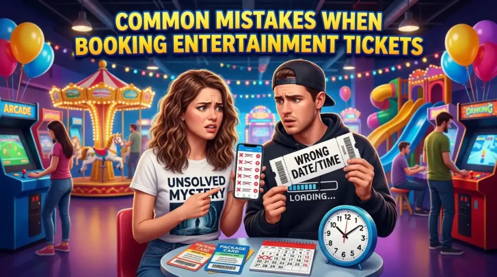 Common Mistakes When Booking Entertainment Tickets