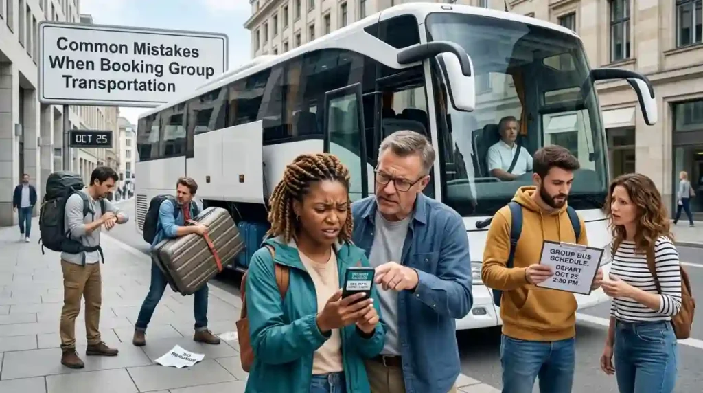 Common Mistakes When Booking Group Transportation