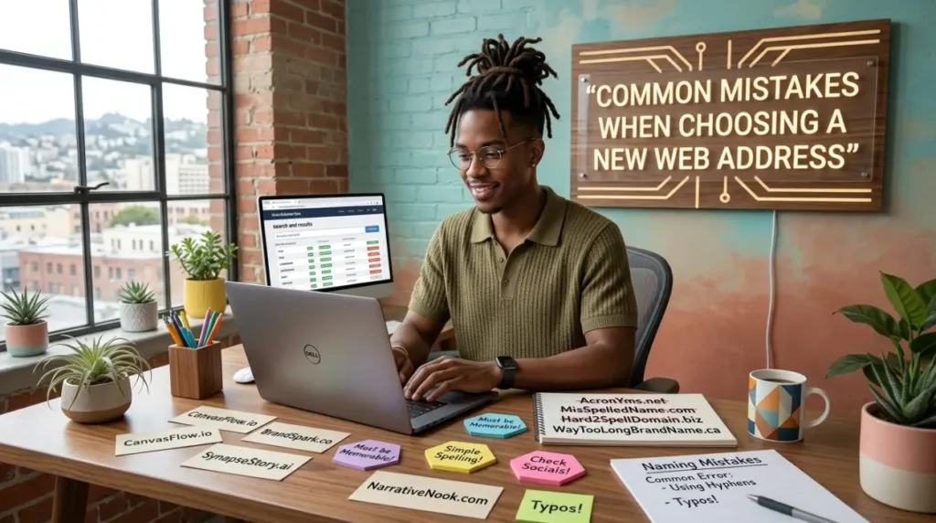 Common Mistakes When Choosing a New Web Address