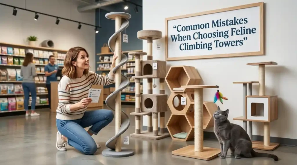 Common Mistakes When Choosing Feline Climbing Towers