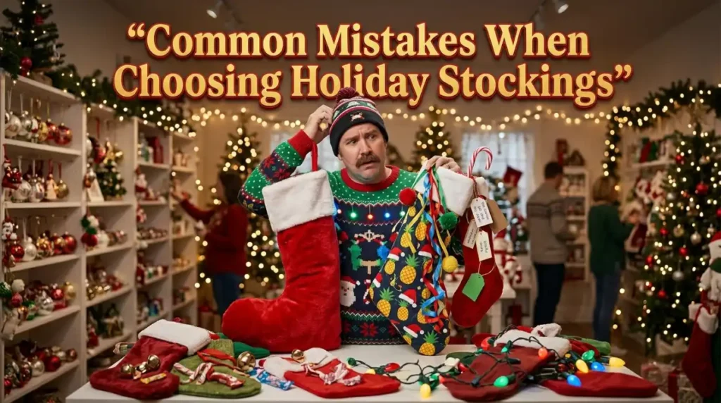 Common Mistakes When Choosing Holiday Stockings