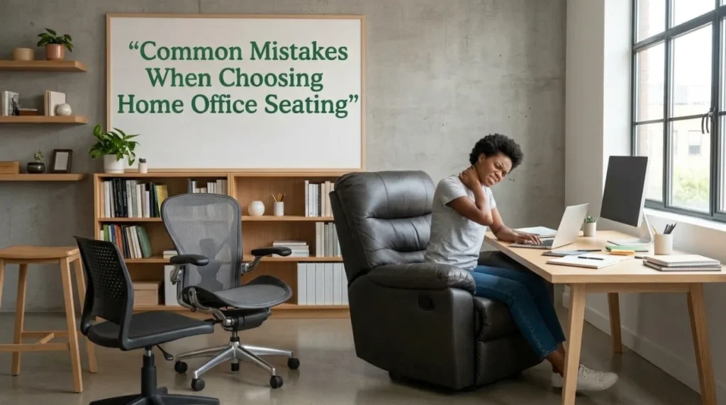 Common Mistakes When Choosing Home Office Seating