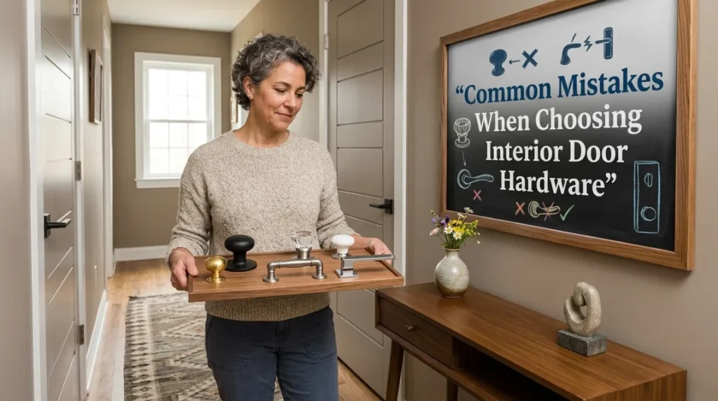 Common Mistakes When Choosing Interior Door Hardware