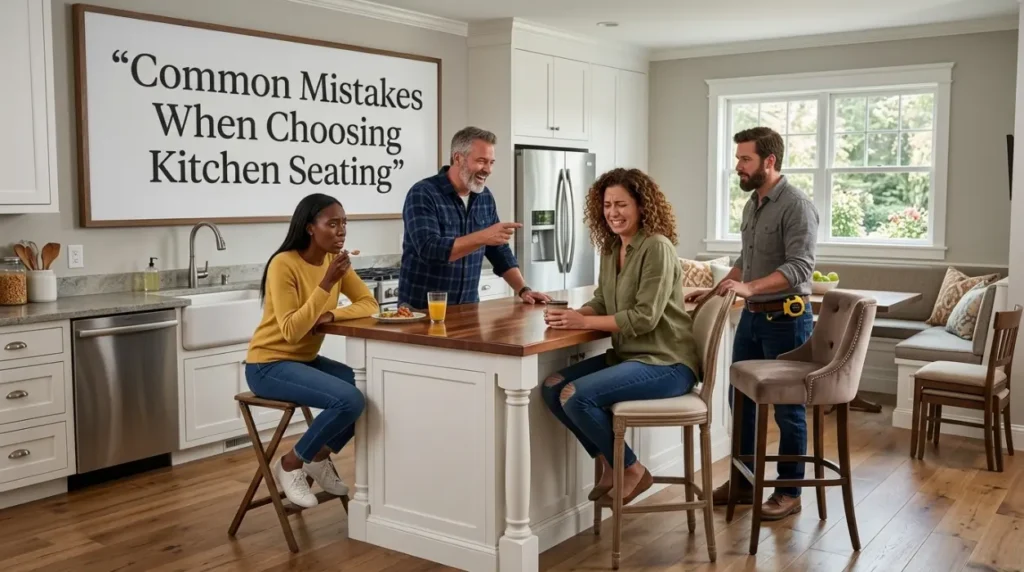 Common Mistakes When Choosing Kitchen Seating