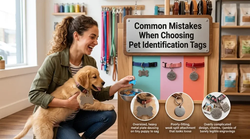 Common Mistakes When Choosing Pet Identification Tags