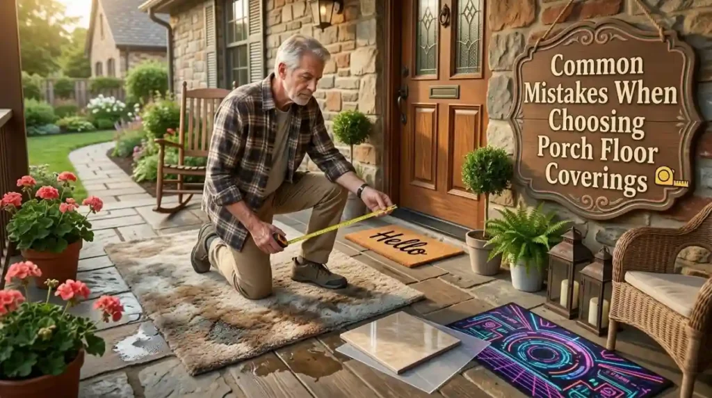 Common Mistakes When Choosing Porch Floor Coverings