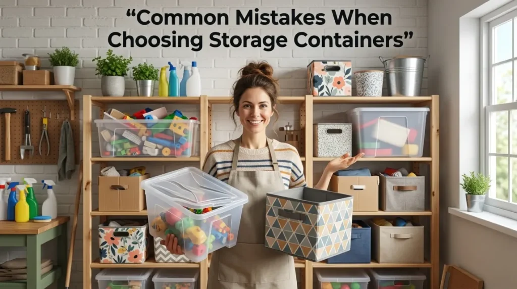 Common Mistakes When Choosing Storage Containers