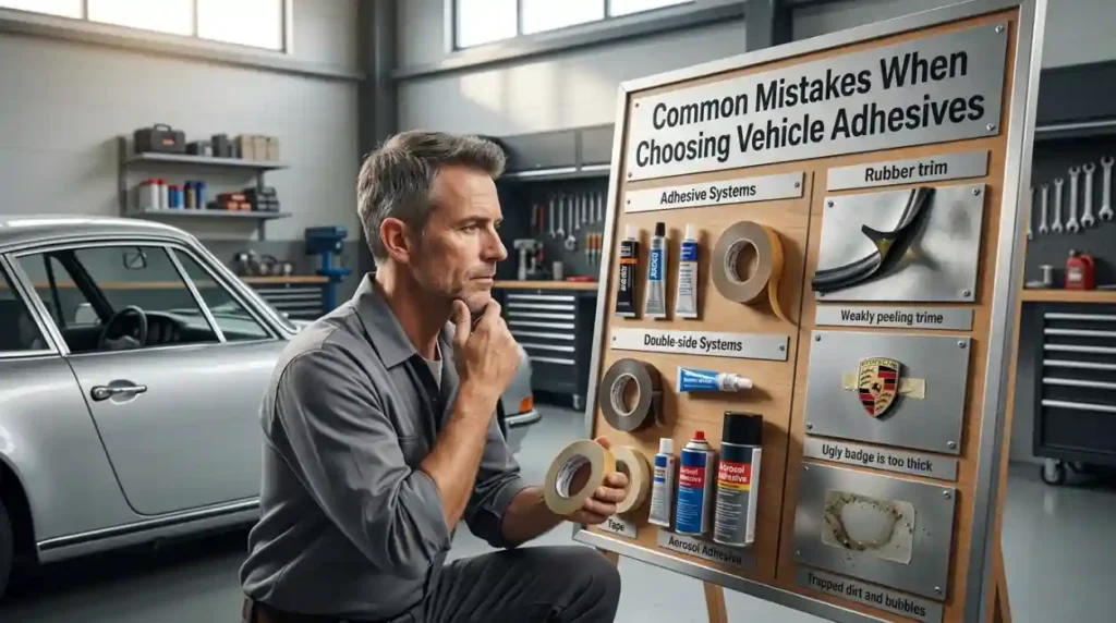 Common Mistakes When Choosing Vehicle Adhesives