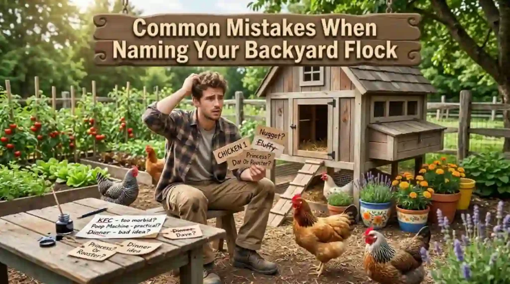 Common Mistakes When Naming Your Backyard Flock
