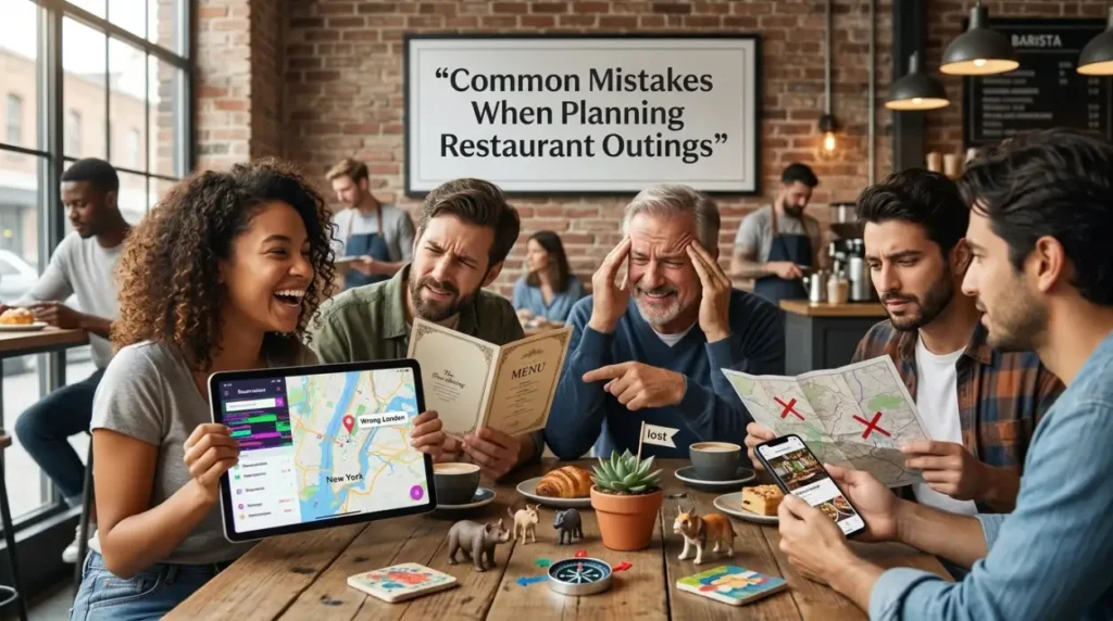 Common Mistakes When Planning Restaurant Outings