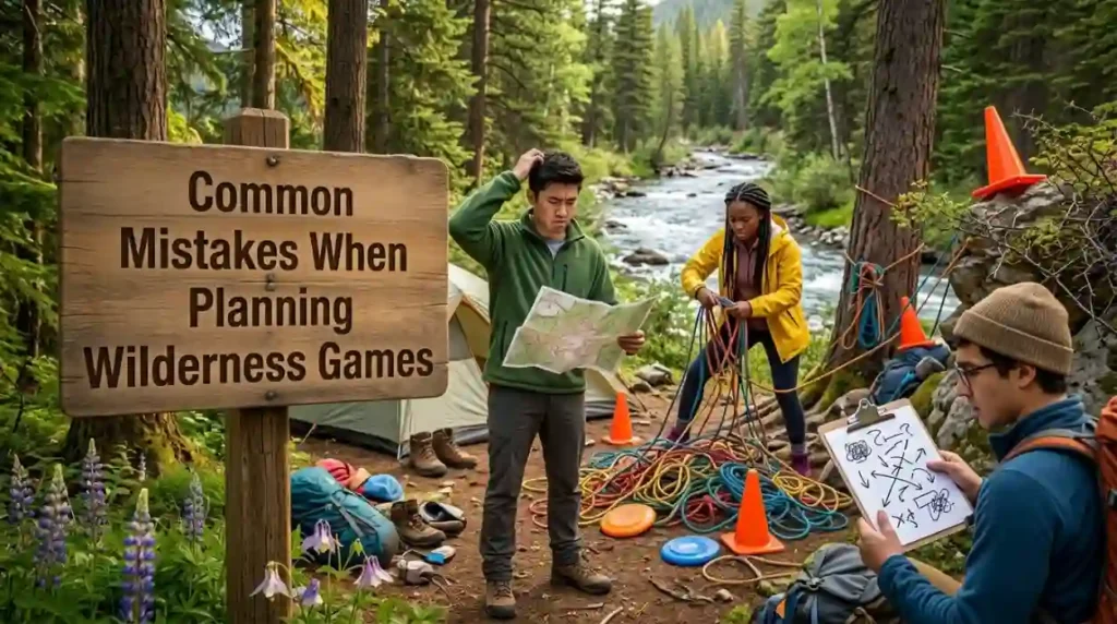 Common Mistakes When Planning Wilderness Games