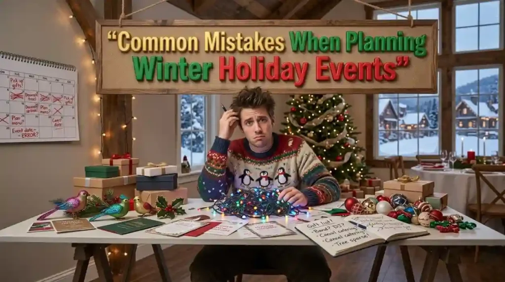 Common Mistakes When Planning Winter Holiday Events