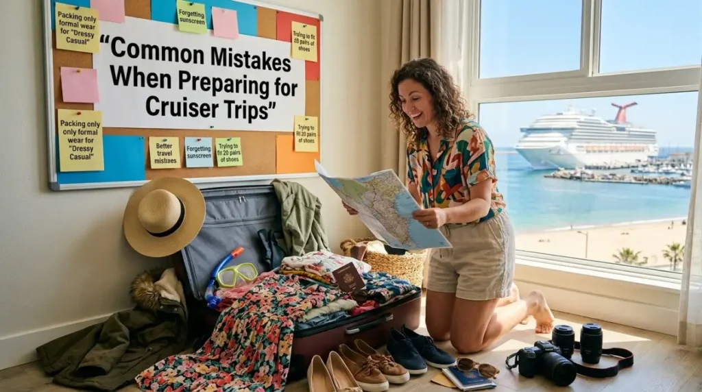 Common Mistakes When Preparing for Cruiser Trips