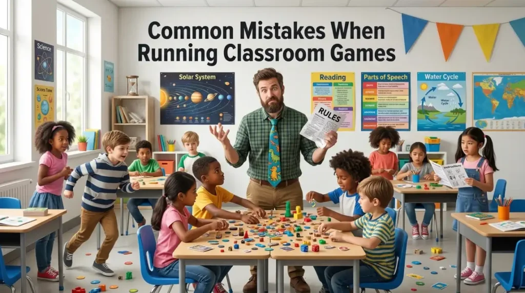 Common Mistakes When Running Classroom Games
