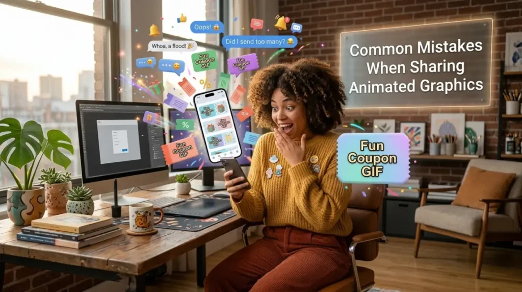 Common Mistakes When Sharing Animated Graphics