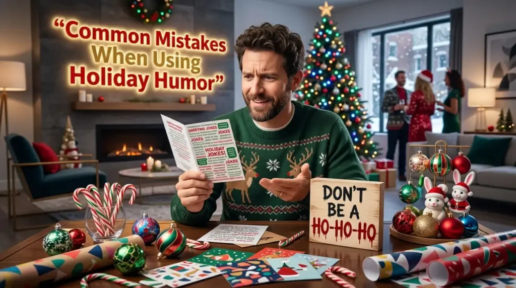 Common Mistakes When Using Holiday Humor
