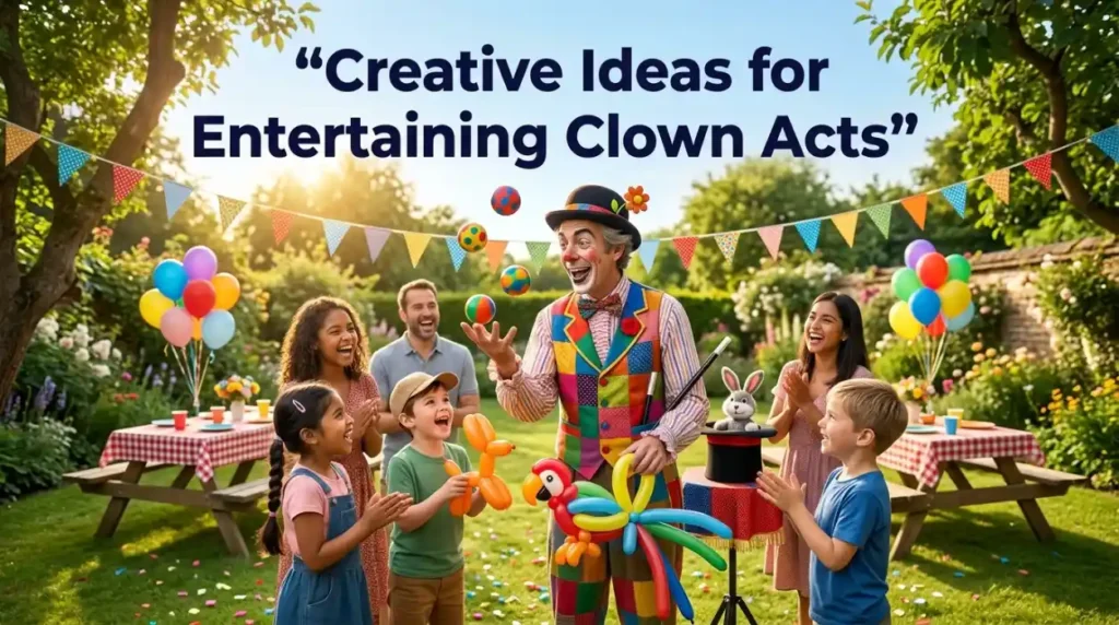 Creative Ideas for Entertaining Clown Acts