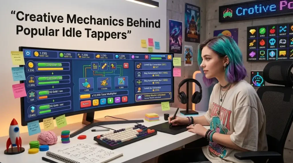 Creative Mechanics Behind Popular Idle Tappers