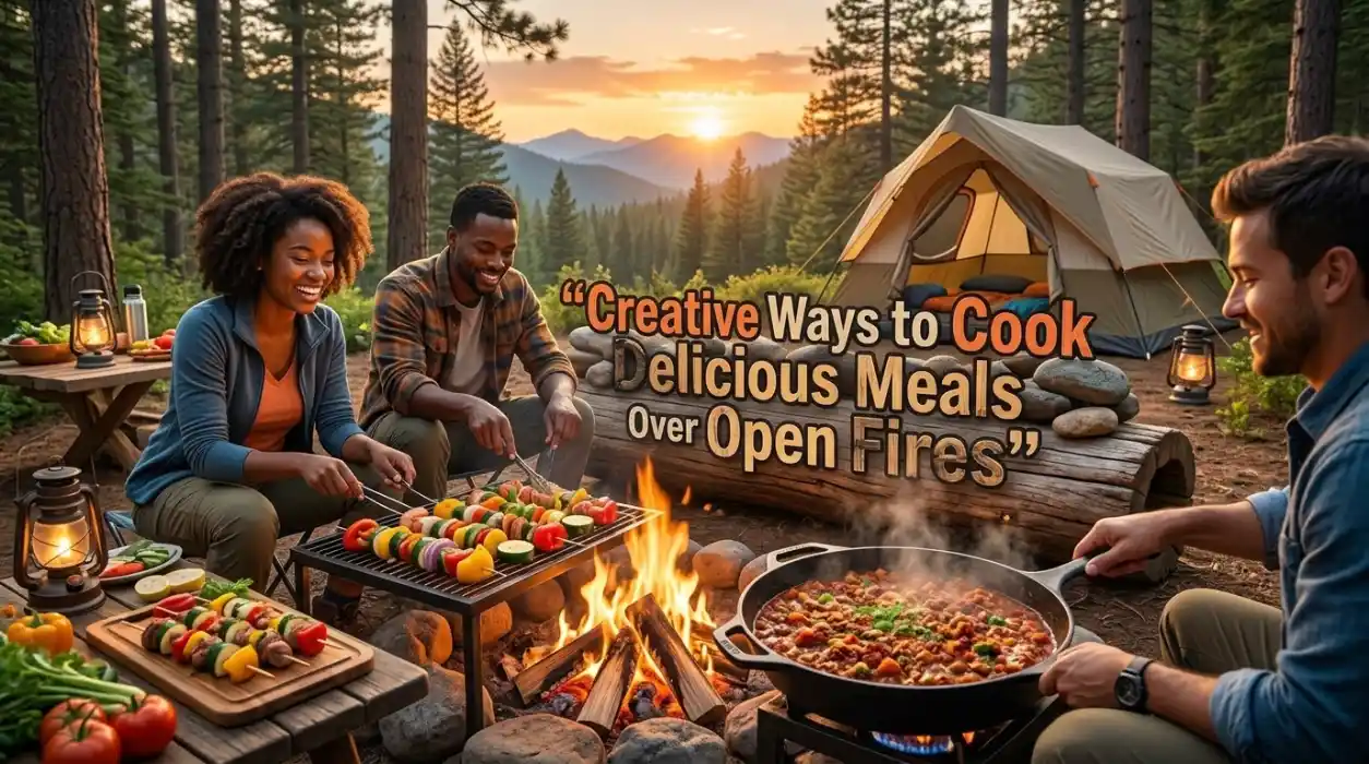 Creative Ways to Cook Delicious Meals Over Open Fires