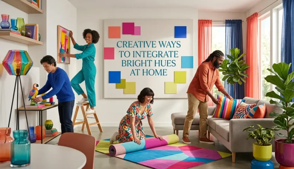 Creative Ways to Integrate Bright Hues at Home