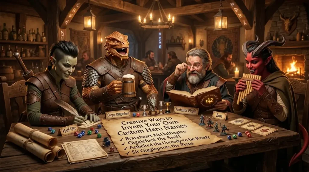 Creative Ways to Invent Your Own Custom Hero Names 
