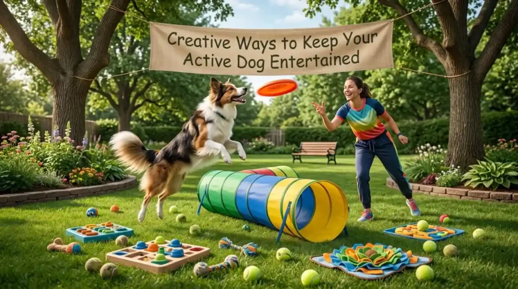 Creative Ways to Keep Your Active Dog Entertained