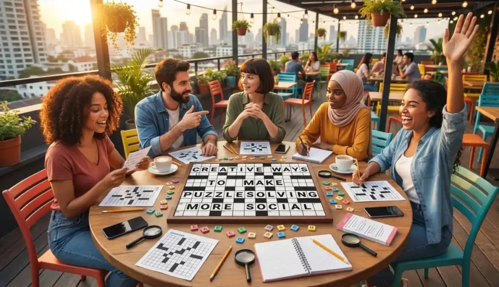 Creative Ways to Make Puzzle Solving More Social
