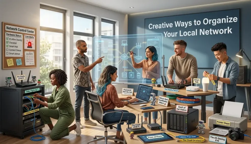 Creative Ways to Organize Your Local Network