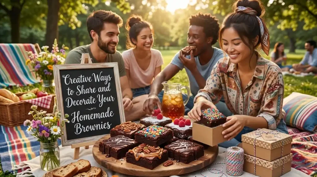 Creative Ways to Share and Decorate Your Homemade Brownies