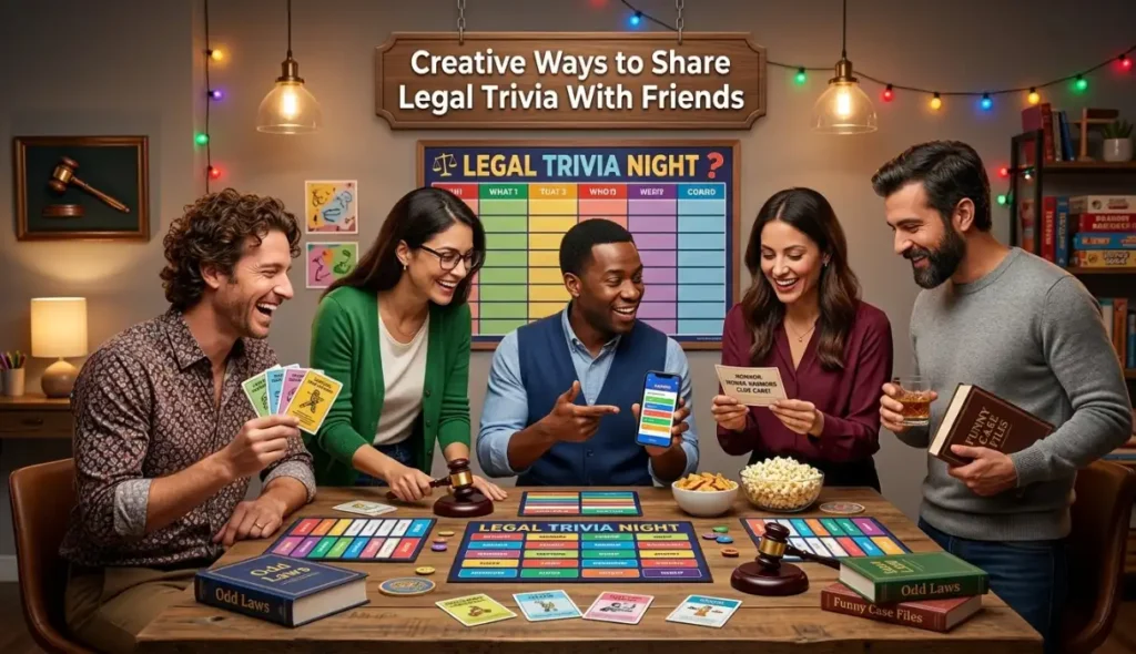Creative Ways to Share Legal Trivia With Friends