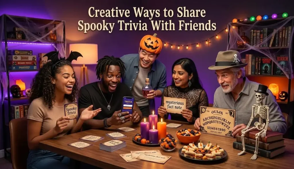 Creative Ways to Share Spooky Trivia With Friends