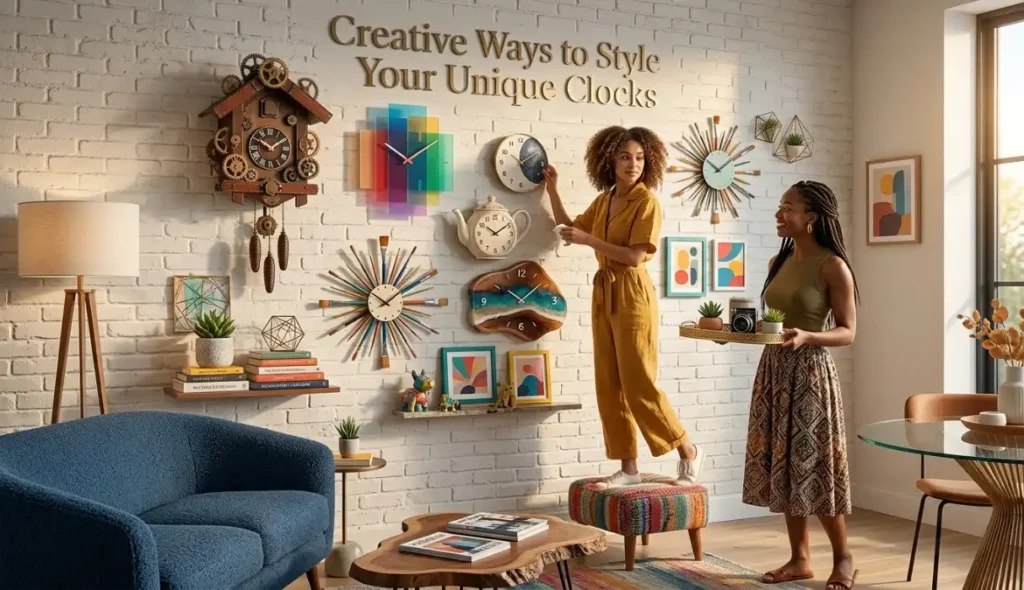 Creative Ways to Style Your Unique Clocks