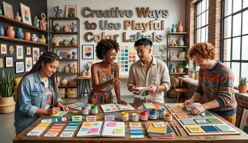 Creative Ways to Use Playful Color Labels