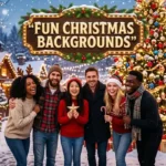 fun christmas backgrounds