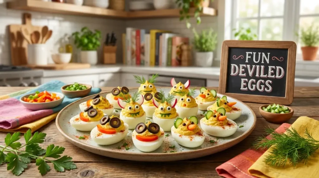 fun deviled eggs