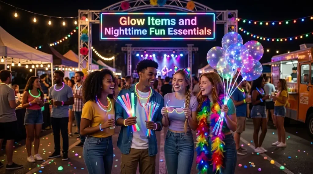 Glow Items and Nighttime Fun Essentials
