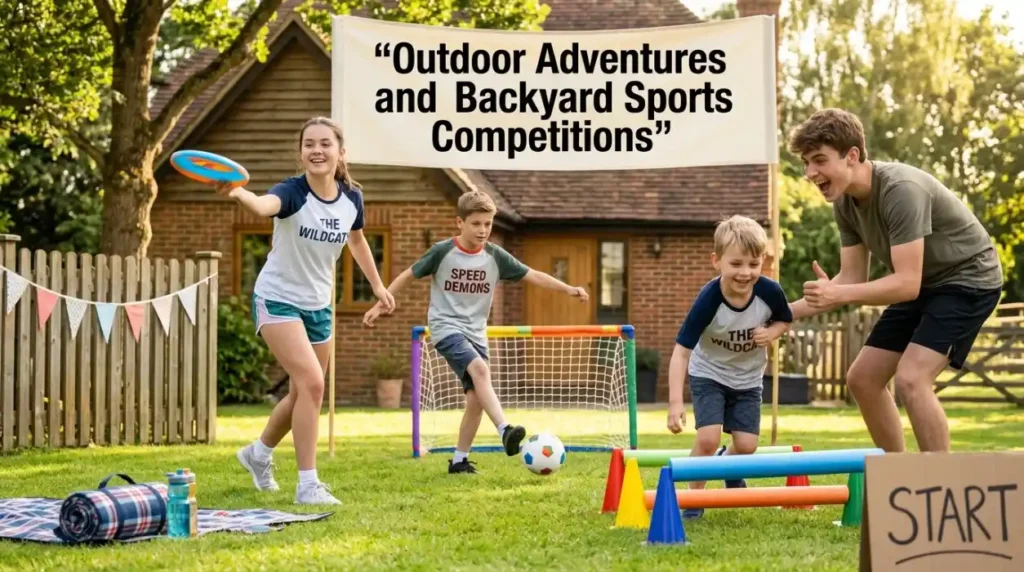 Outdoor Adventures and Backyard Sports Competitions